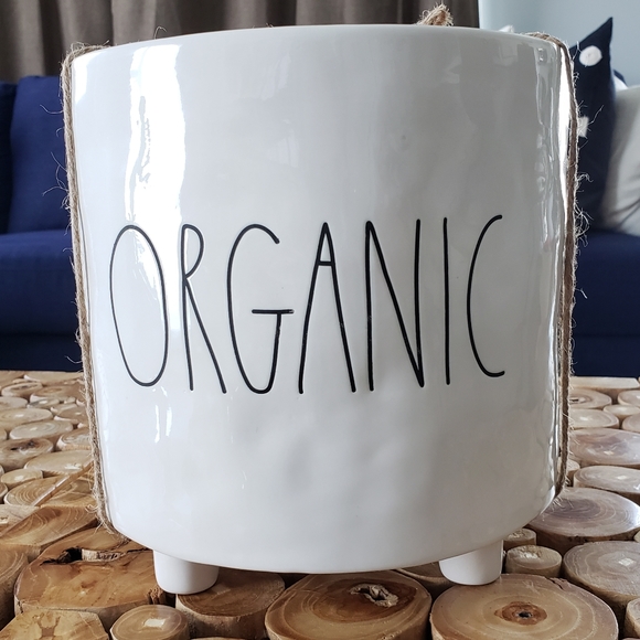 Rae Dunn Organic Plant Pot - Picture 1 of 3